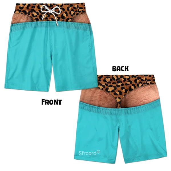 Funny Prank Shorts for Men – Hilarious Beach & Vacation Shorts
