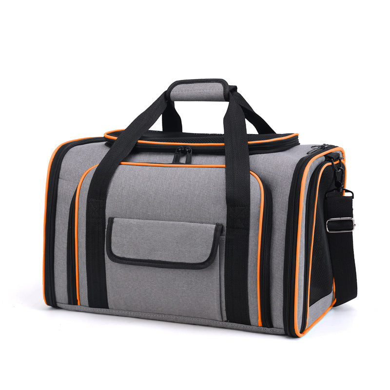 Expandable Pet Carrier Backpack – Spacious & Comfortable Travel Carrier for Cats & Small Dogs