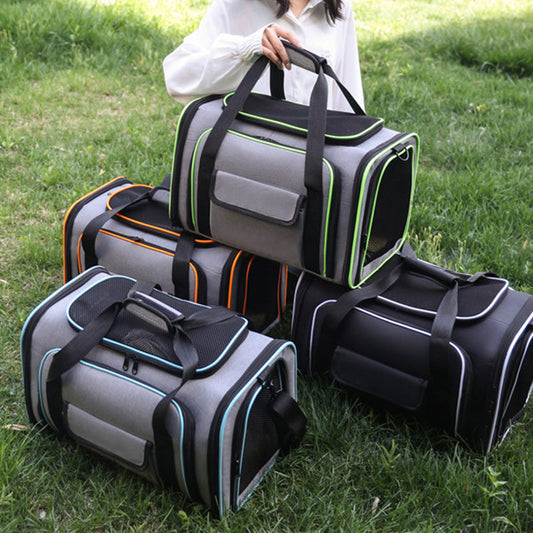 Expandable Pet Carrier Backpack – Spacious & Comfortable Travel Carrier for Cats & Small Dogs