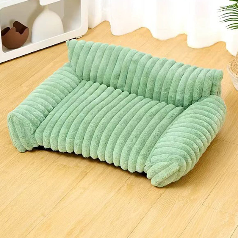 Cozy Sofa Pet Bed – Ultra Soft Protective Lounger for Dogs & Cats