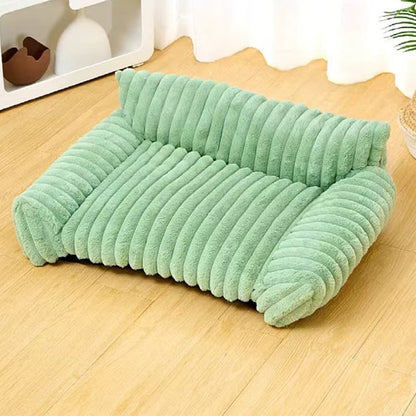 Cozy Sofa Pet Bed – Ultra Soft Protective Lounger for Dogs & Cats