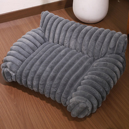 Cozy Sofa Pet Bed – Ultra Soft Protective Lounger for Dogs & Cats
